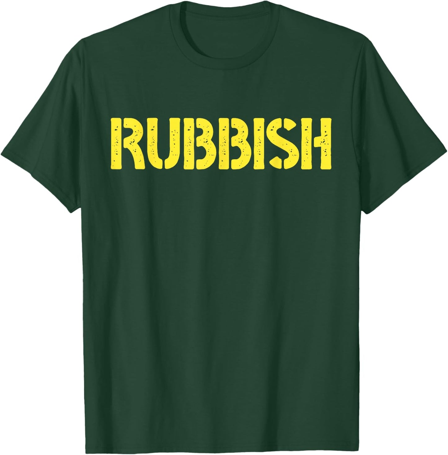 Rubbish Vintage Funny Rock Retro Outfits T-Shirt - T-Shirt | Forest