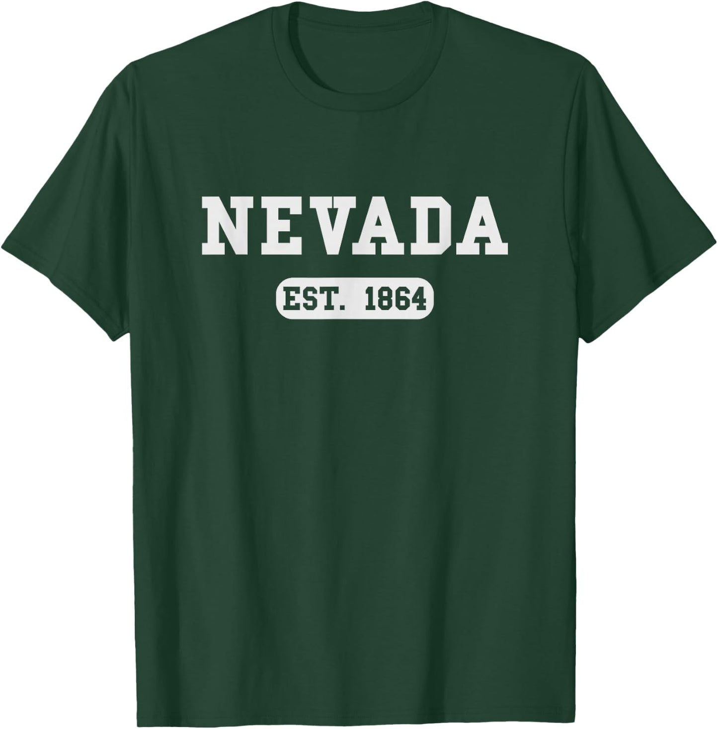 NEVADA - Throwback Design - Classic T-Shirt - T-Shirt | Forest