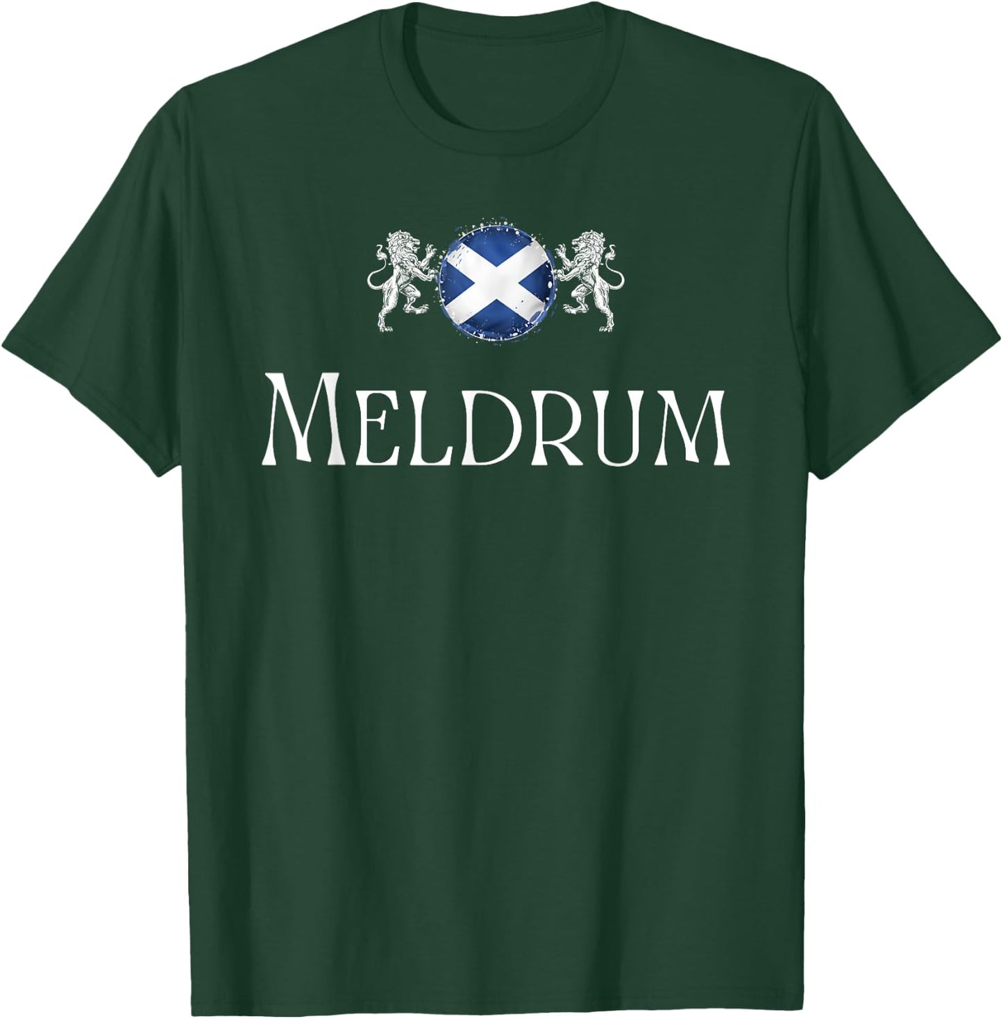 Meldrum Clan Scottish Family Name Scotland Heraldry T-Shirt - T-Shirt | Forest