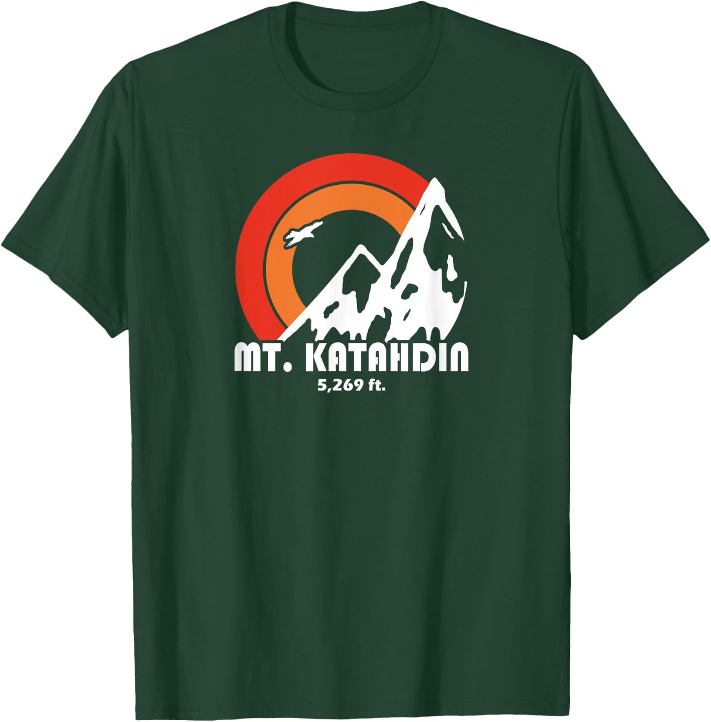 Mt. Katahdin Maine T-Shirt - T-Shirt | Forest