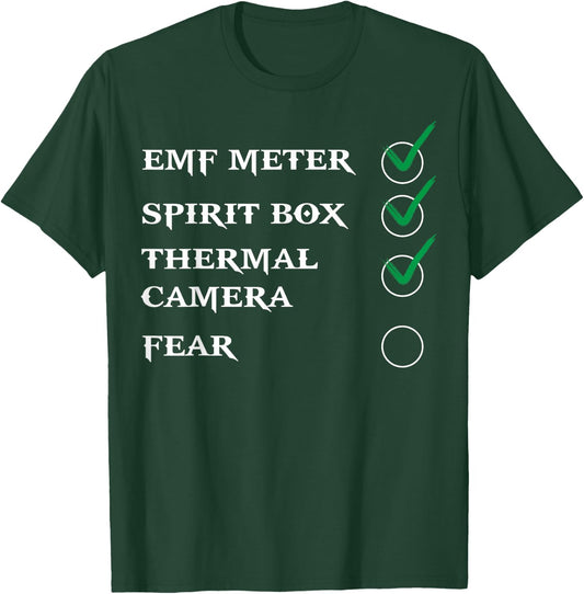 Phasmophobia - Ghost Hunter - Paranormal Investigators T-Shirt - T-Shirt | Forest