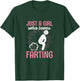 Just a girl who loves farting Quote for a Farting Girl T-Shirt - T-Shirt | Forest