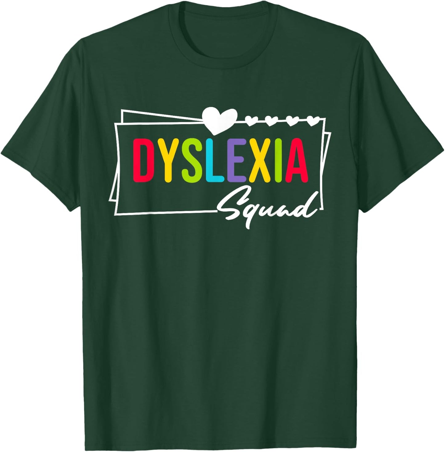 Dyslexia Squad Awareness Dyslexia Therapist Teacher Women T-Shirt - T-Shirt | Forest