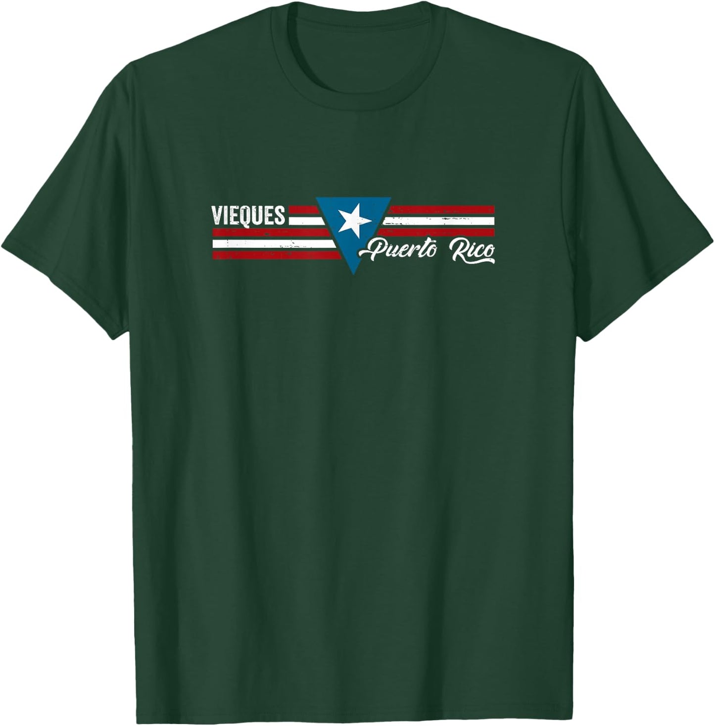 Vieques Puerto Rico T-Shirt - T-Shirt | Forest
