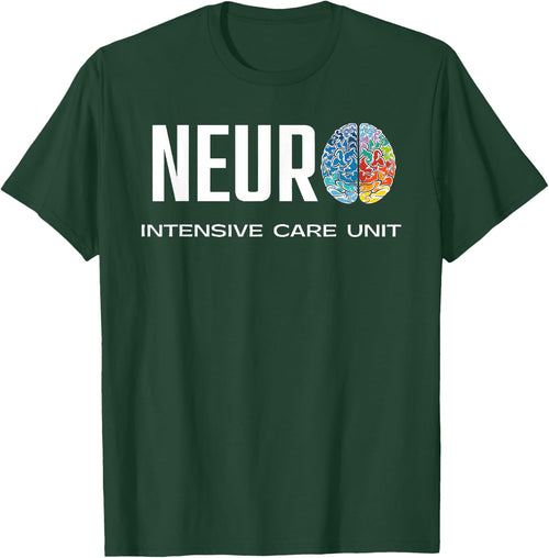 Neuro ICU Neuro Intensive Care Unit Colorful Brain