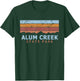 Alum Creek State Park Ohio Retro Cool T-Shirt - T-Shirt | Forest
