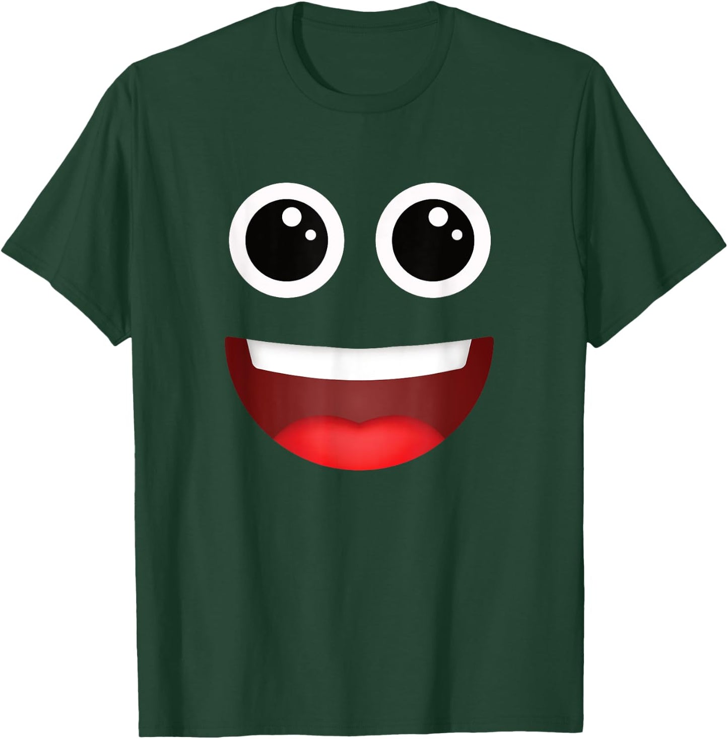 Funny Group Costume Halloween Team Outfit Poop Emoticon T-Shirt - T-Shirt | Forest