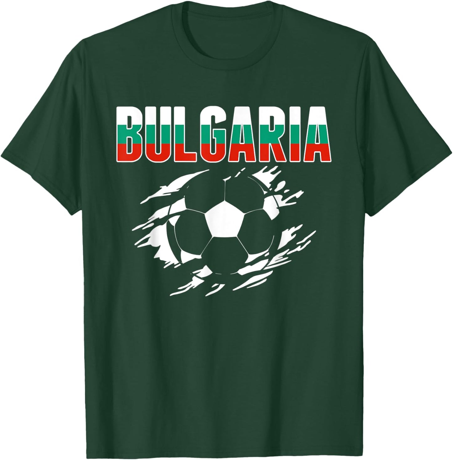 Bulgaria Soccer Lovers Jersey - Support Bulgarian Football T-Shirt - T-Shirt | Forest