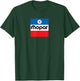 Mopar Retro Flag Logo T-Shirt - T-Shirt | Forest