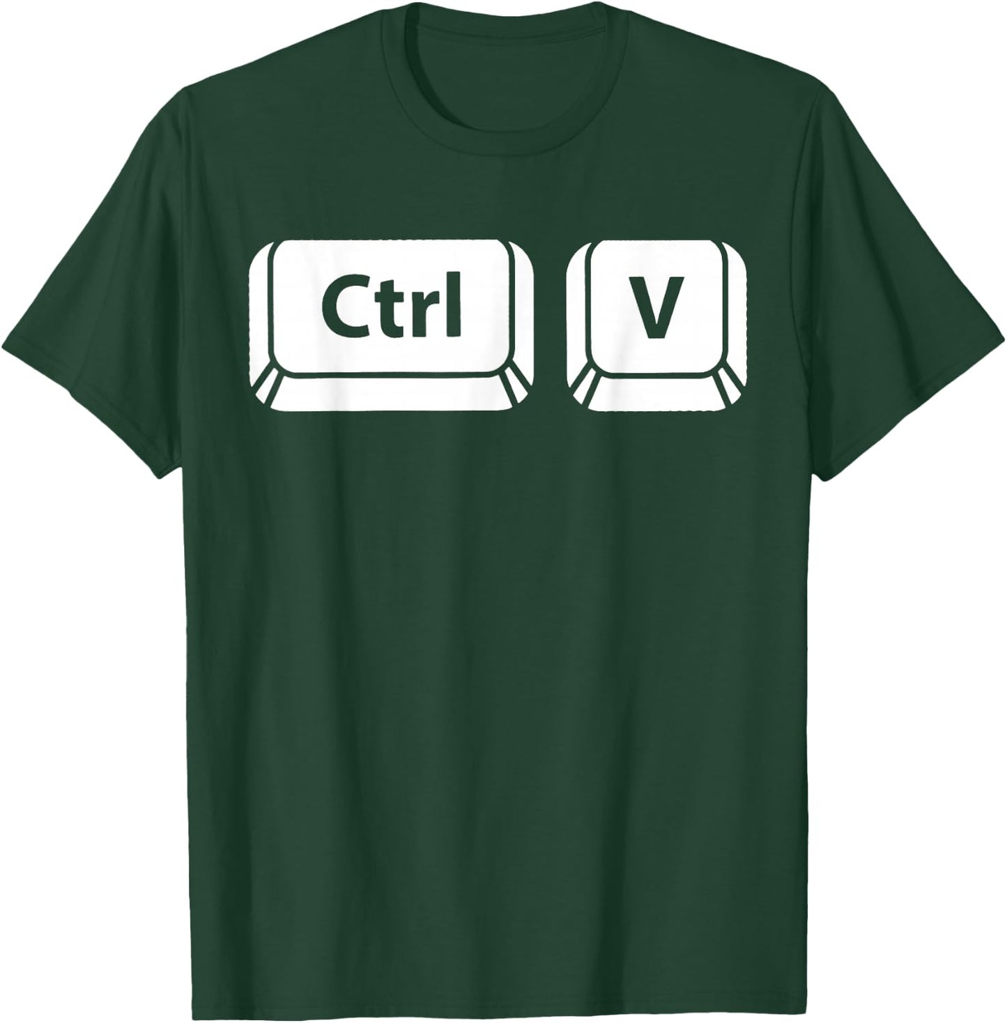 Ctrl+v and Ctrl+c set for parents and children T-Shirt - T-Shirt | Forest
