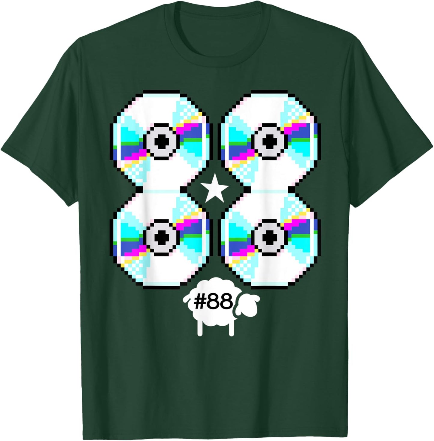 Funny cd vintage lamb T-Shirt - T-Shirt | Forest