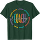 Literacy Coach Appreciation T-Shirt - T-Shirt | Forest