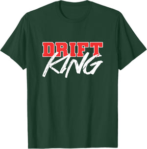 Drift King Professional Drifter T-Shirt - T-Shirt | Forest