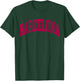 Barcelona Vintage Sports Style T-Shirt - T-Shirt | Forest