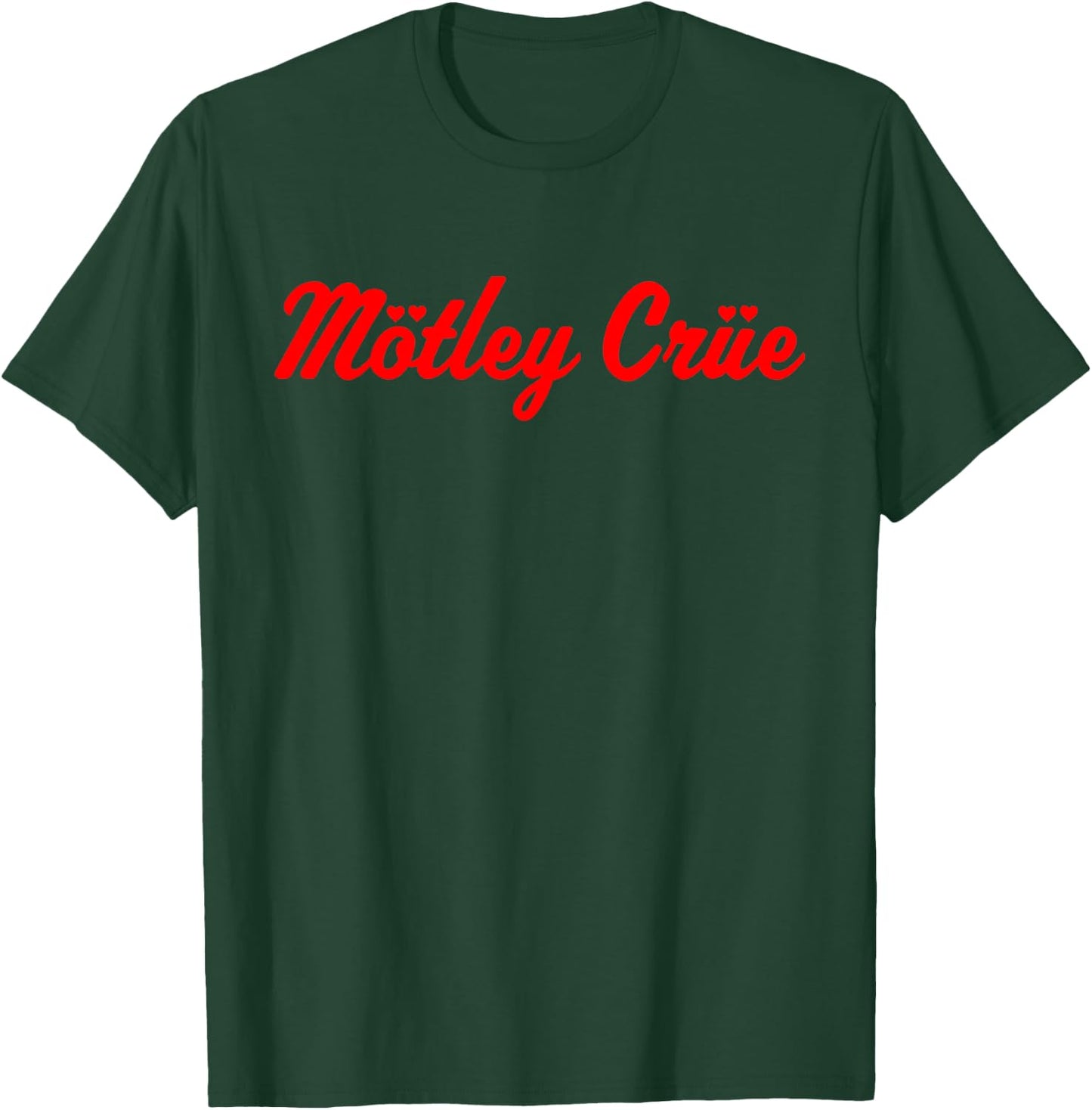 Mötley Crüe – Heart Red Logo T-Shirt - T-Shirt | Forest