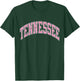 Tennessee Varsity Style Pink Text T-Shirt - T-Shirt | Forest