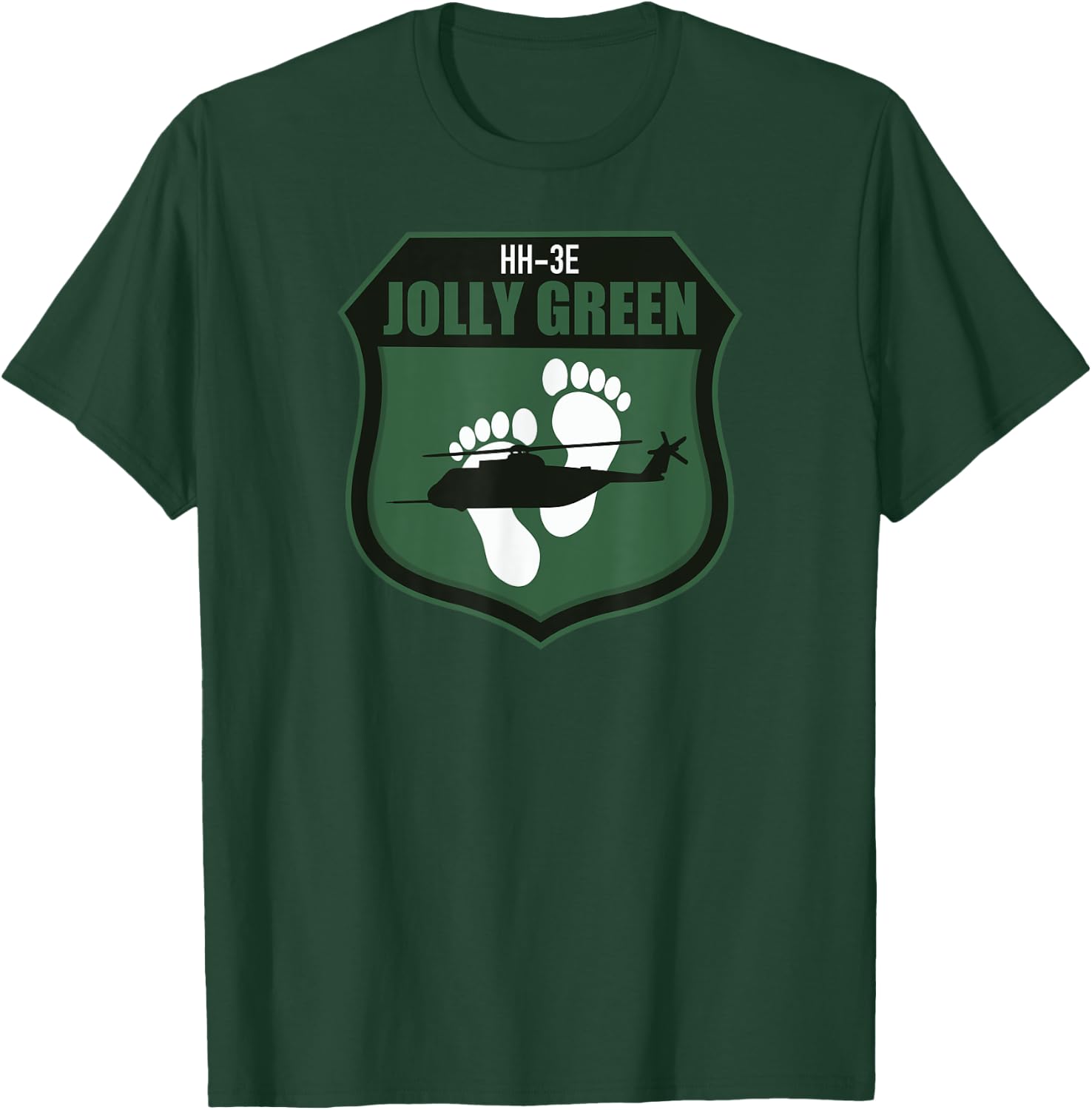 HH-3E Jolly Green T-Shirt - T-Shirt | Forest