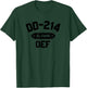 DD-214 Alumni OEF Operation Enduring Freedom Afganistan T-Shirt - T-Shirt | Forest
