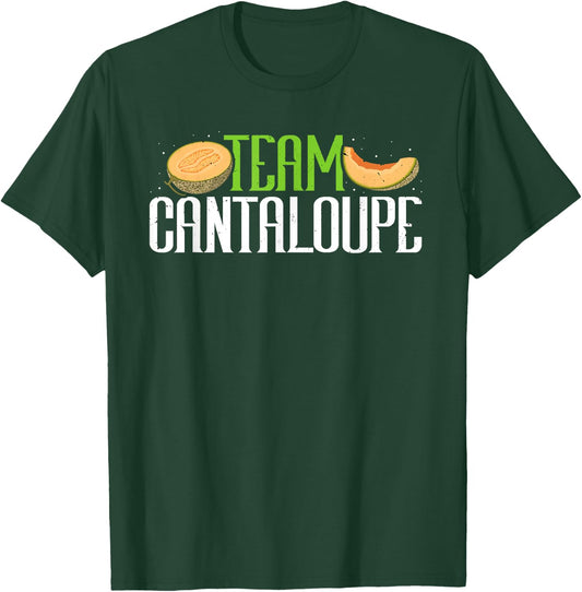 Team Cantaloupe Funny Melon Summer Fruit Lover Farmers Women T-Shirt - T-Shirt | Forest