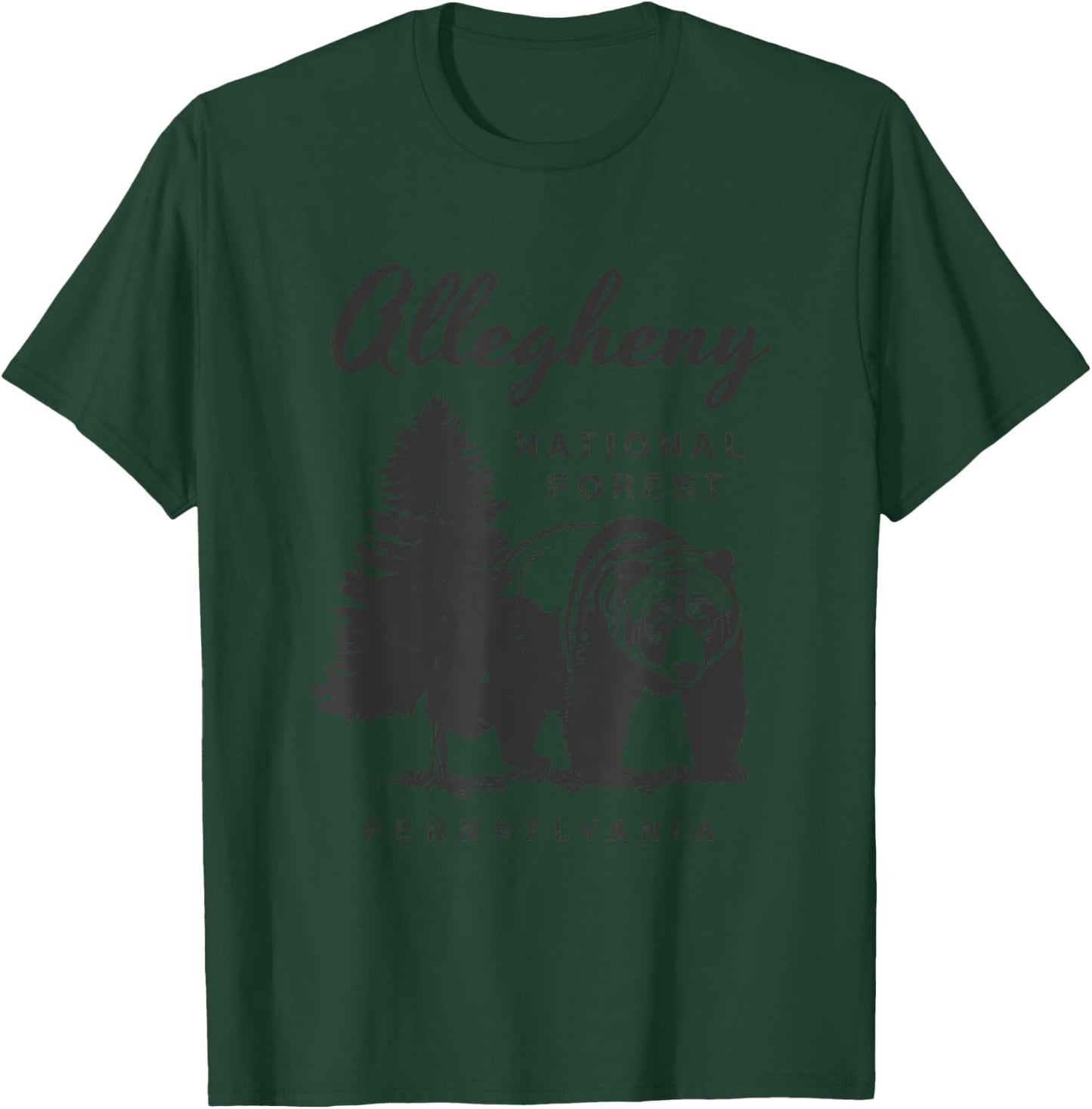 Allegheny National Forest Pennsylvania Vacation T-Shirt - T-Shirt | Forest