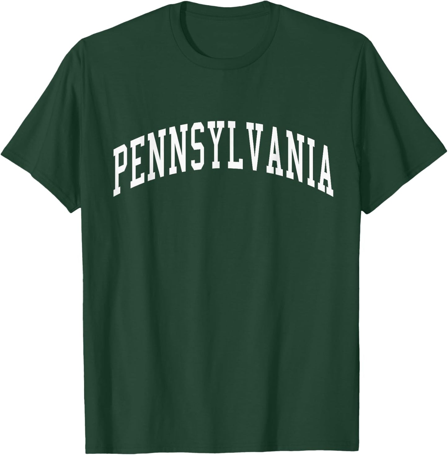 Pennsylvania - Throwback Design - Classic T-Shirt - T-Shirt | Forest