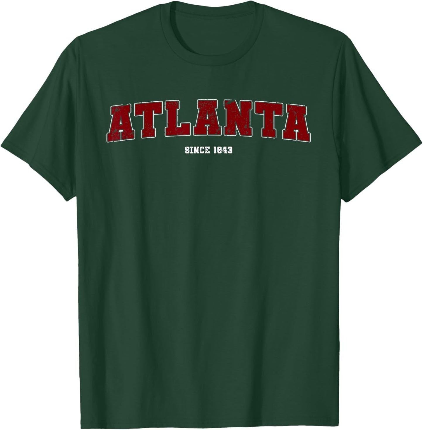 Atlanta City Design ATL Atlantan Women Men T-Shirt - T-Shirt | Forest
