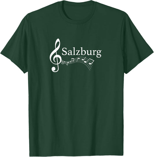 Salzburg - Great Austrian Music Design T-Shirt - T-Shirt | Forest