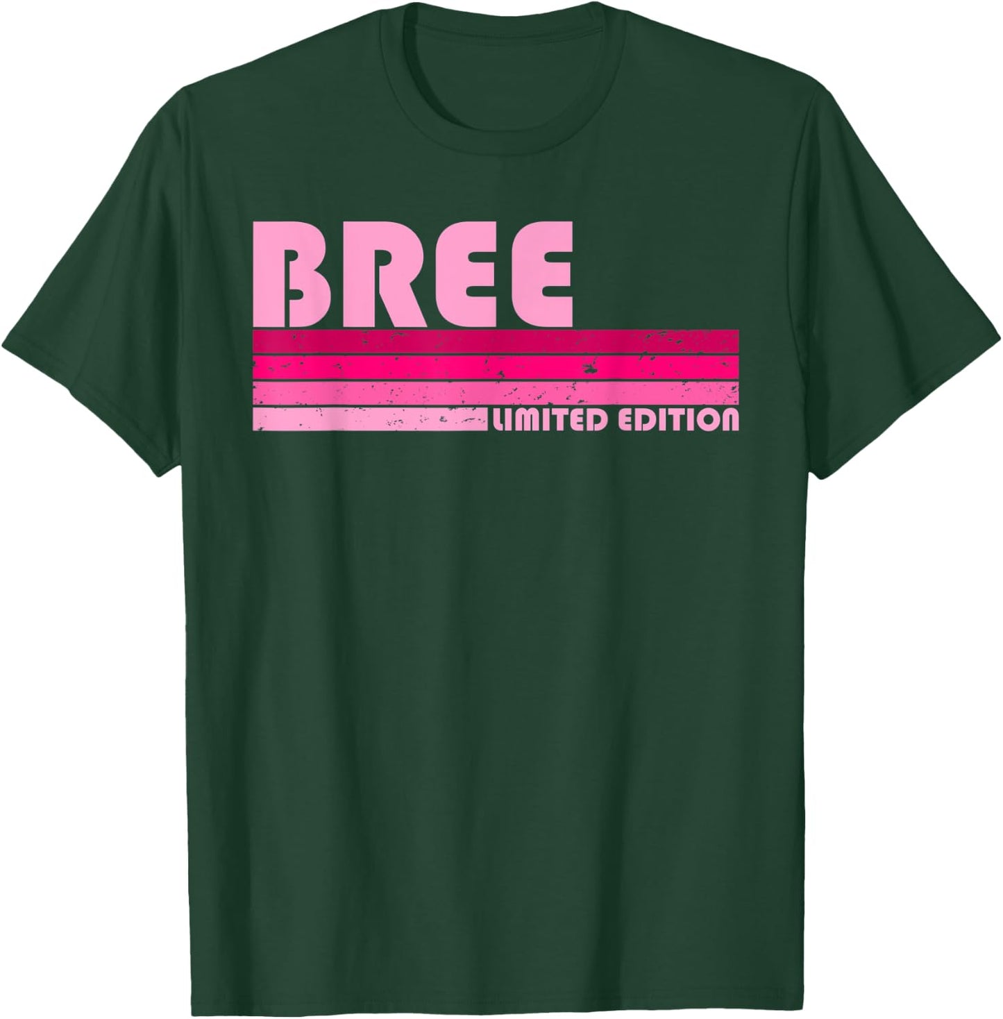 BREE Name Personalized Retro Vintage 80s 90s Birthday T-Shirt - T-Shirt | Forest