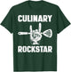 Culinary Design Women Chef Cook Culinary Lover T-Shirt - T-Shirt | Forest