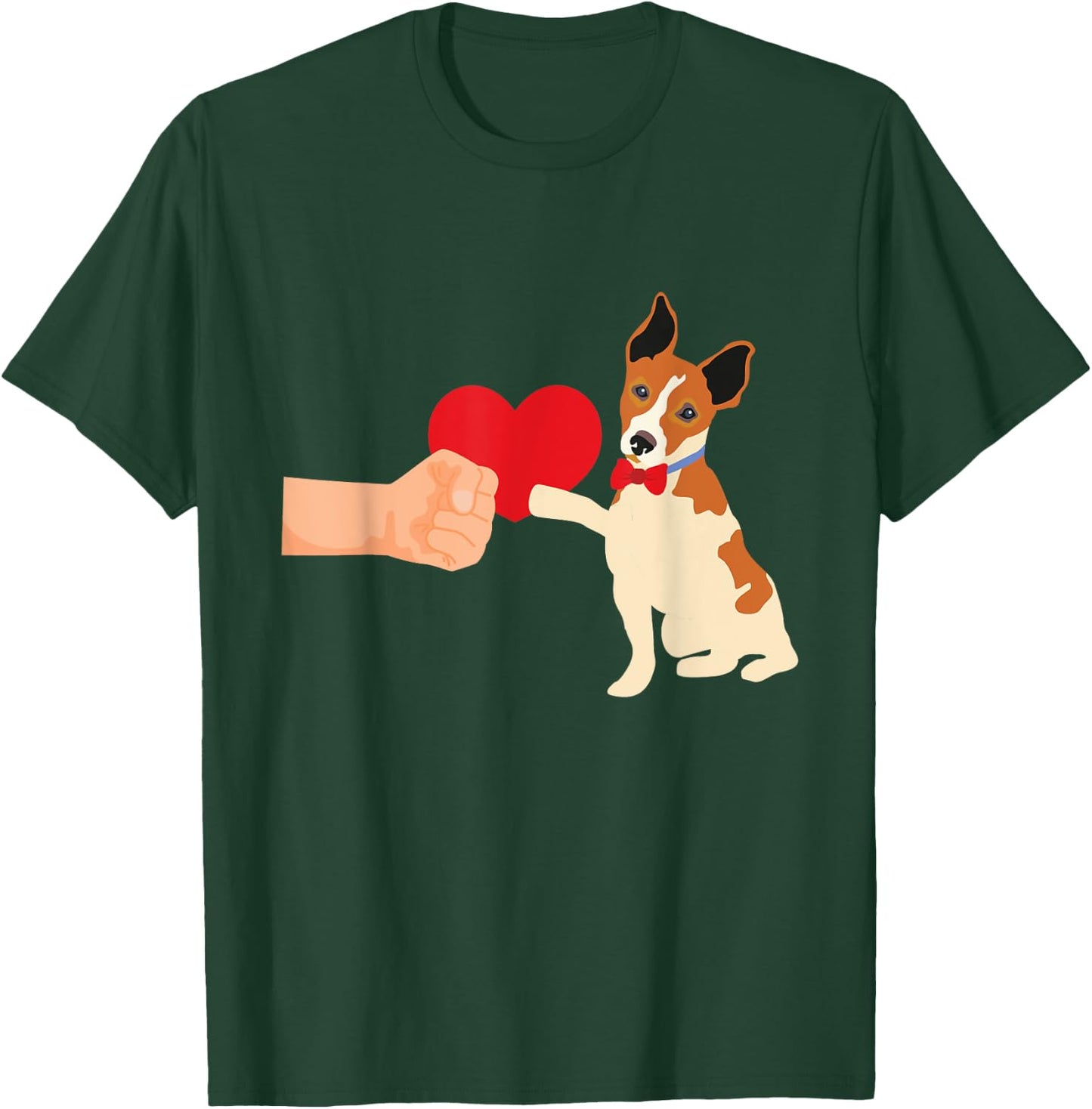 Jack Russell Terrier Love - Dog Lover Pet Owner Puppy T-Shirt - T-Shirt | Forest