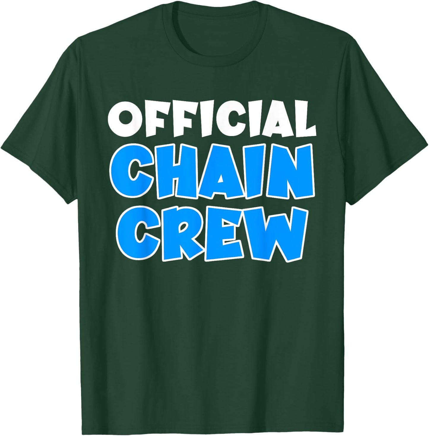 Official Chain Crew American Football Game T-Shirt - T-Shirt | Forest