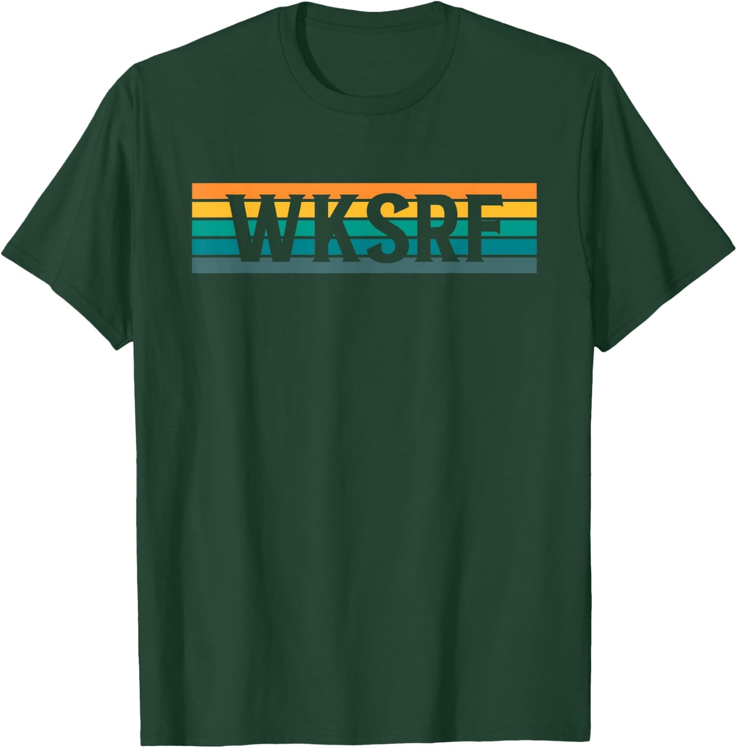 WKSRF Wakesurf Wakeboard Wakeboarding T-Shirt - T-Shirt | Forest
