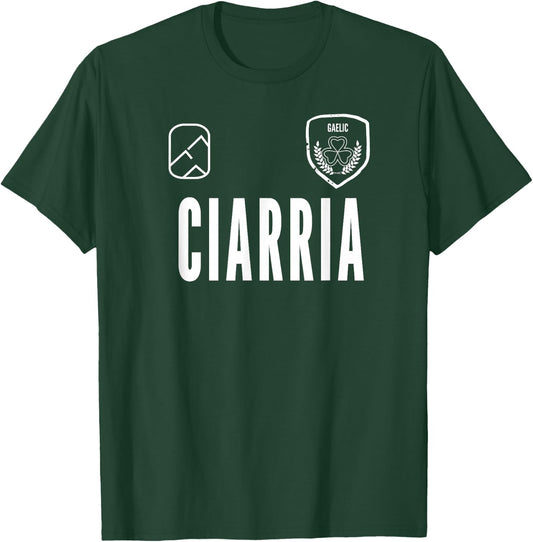 Kerry An Ciarrai Gaelic Football Jersey T-Shirt - T-Shirt | Forest