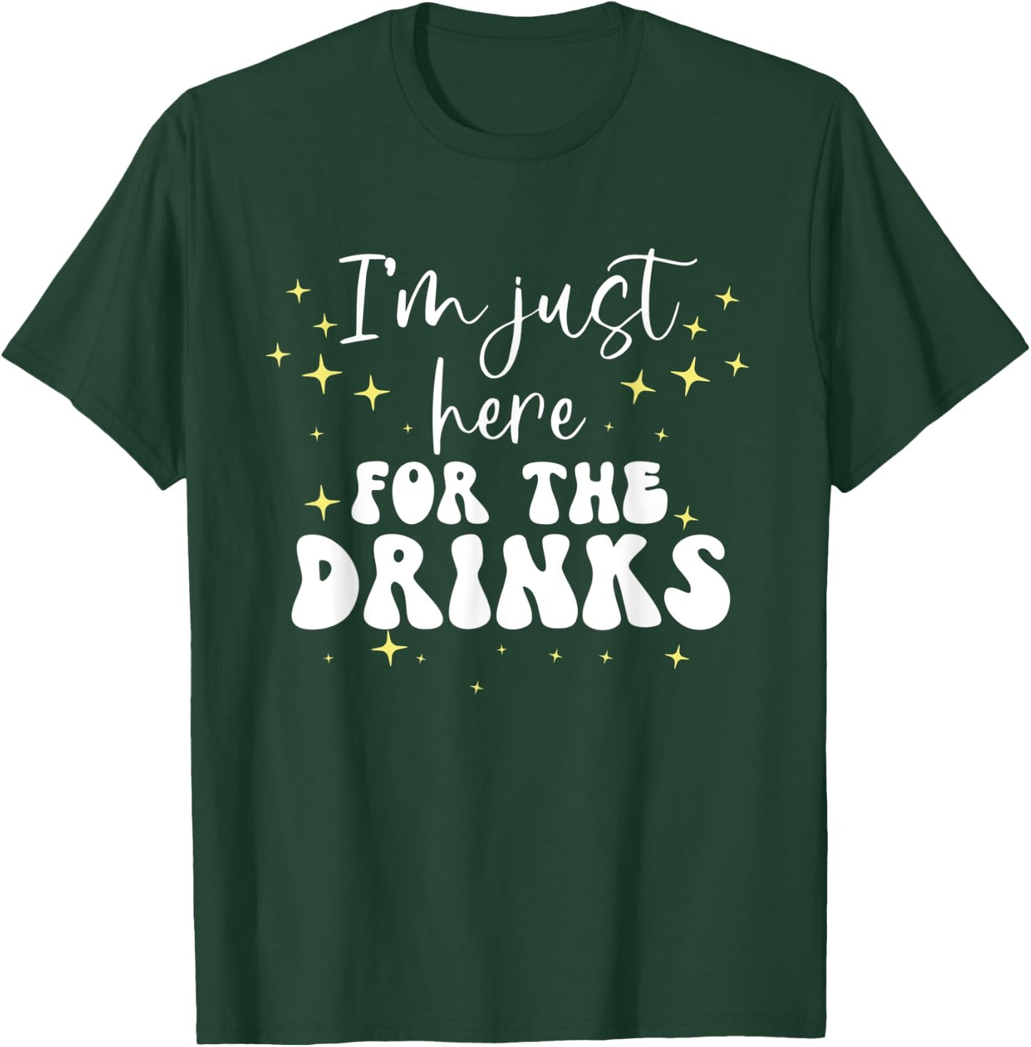 Just Here For The Drinks Halloween Group Matching Costumes T-Shirt - T-Shirt | Forest