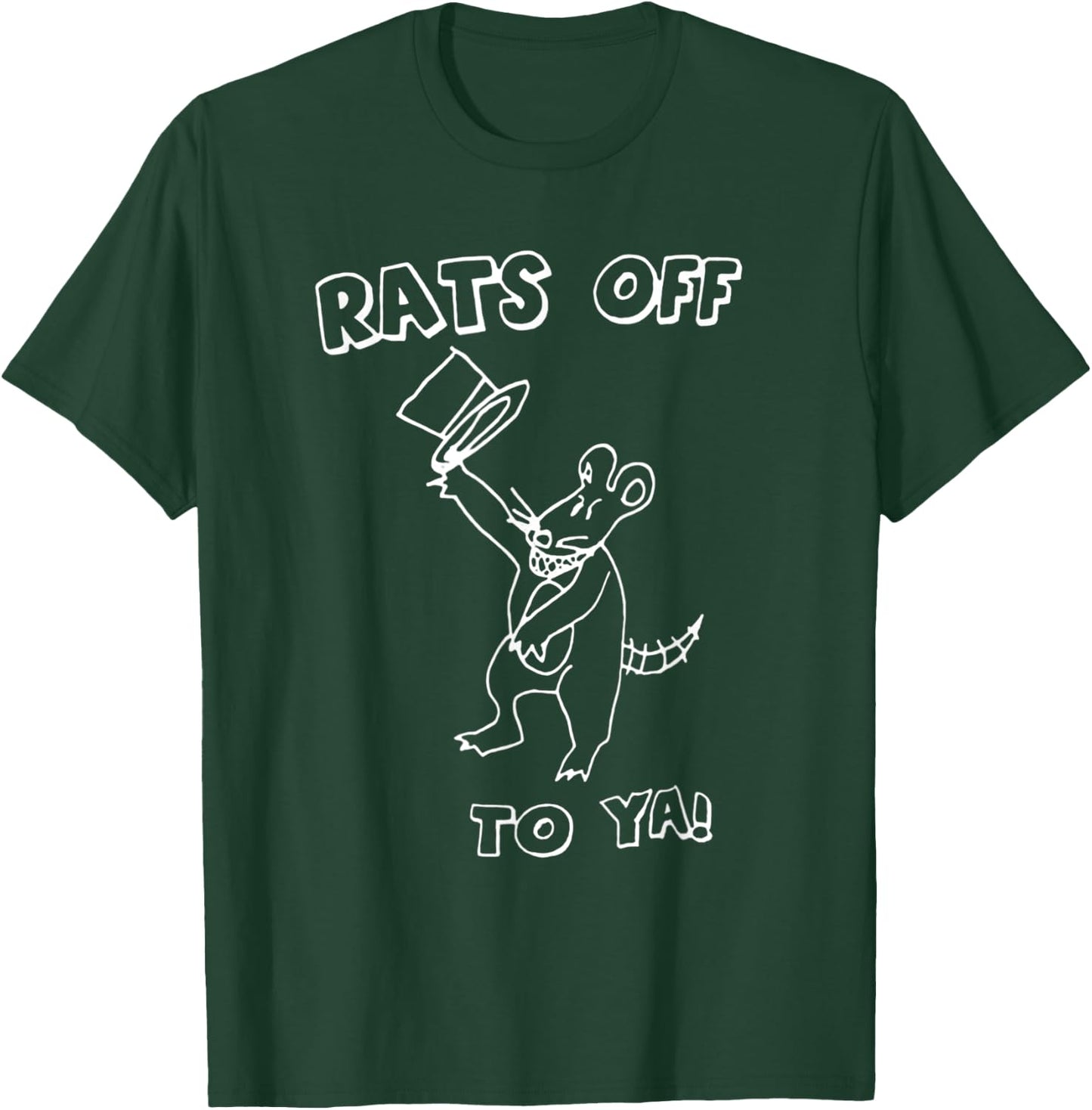 Funny Rat Off To Ya Mouse Costume T-Shirt - T-Shirt | Forest