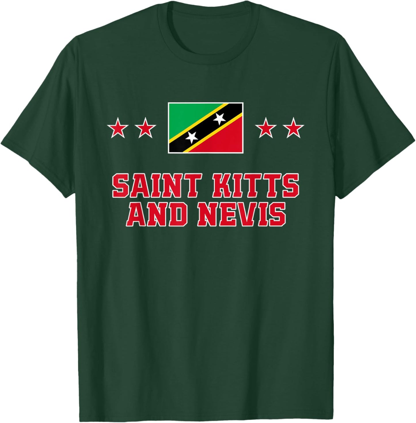 Saint Kitts and Nevis T-Shirt - T-Shirt | Forest