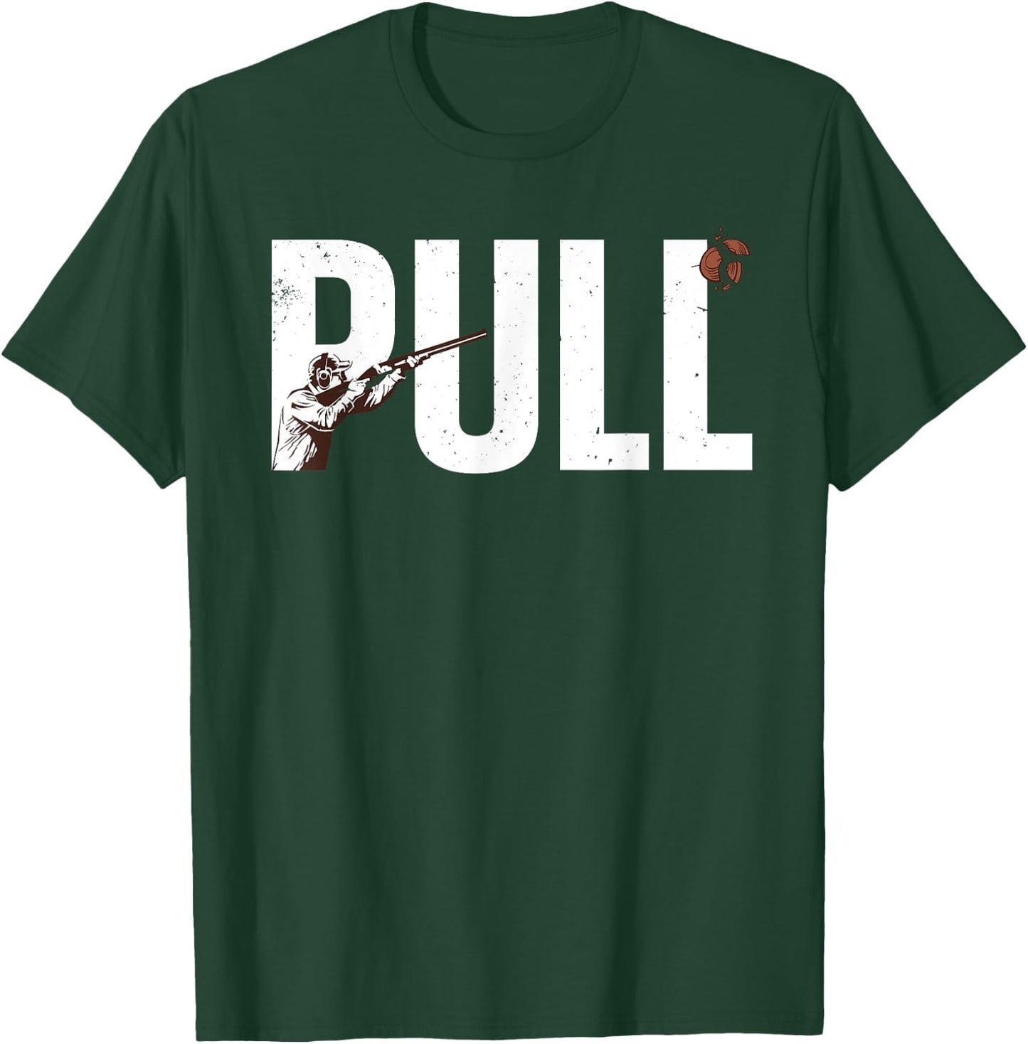 Cool Clay Shooting Women Clay Trap Skeet Shooting T-Shirt - T-Shirt | Forest