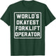 Funny Forklift Art Women Certified Forklift Drivers T-Shirt - T-Shirt | Forest