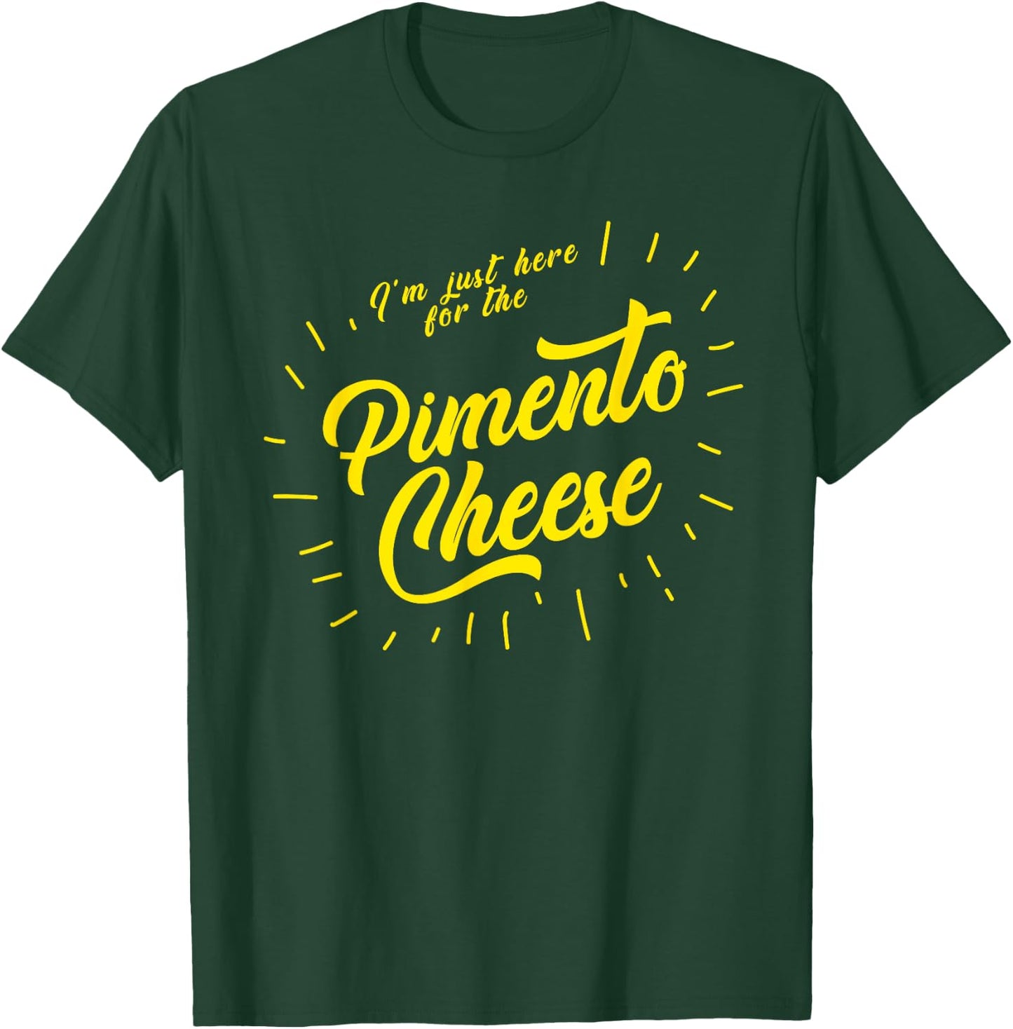 Im just here for the Pimento Cheese Funny Golf T-Shirt - T-Shirt | Forest