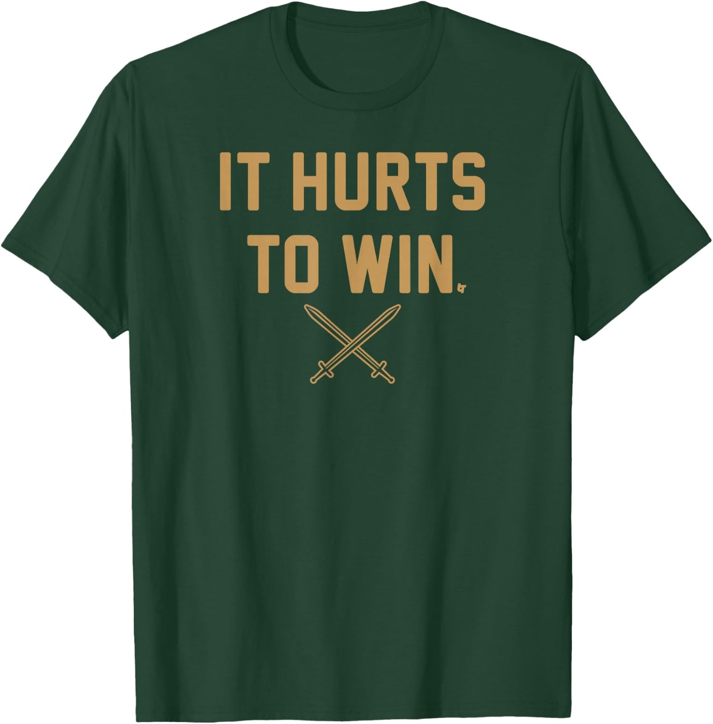 It Hurts to Win - Las Vegas Hockey T-Shirt - T-Shirt | Forest