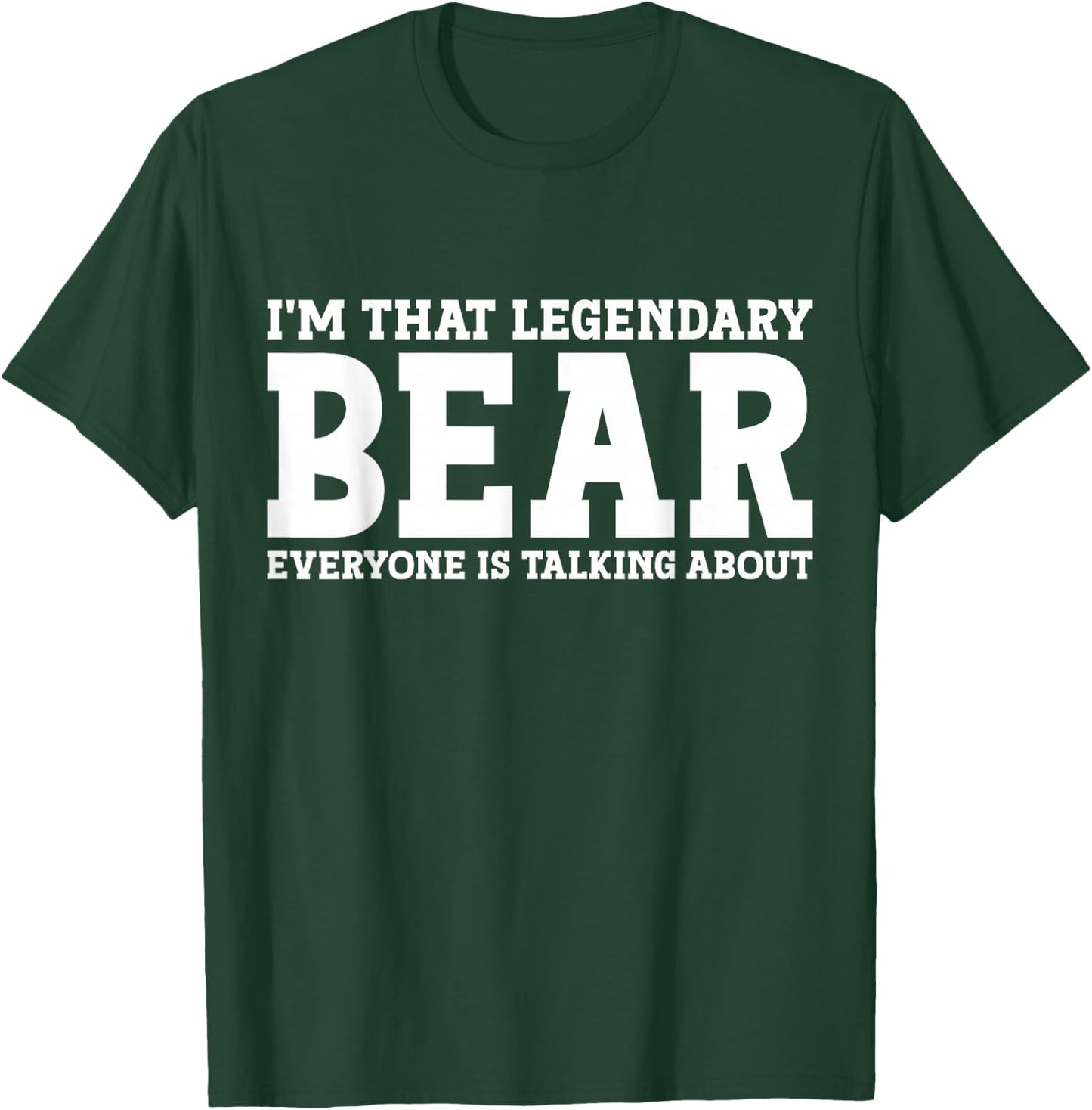 Bear Personal Name Funny Bear T-Shirt - T-Shirt | Forest