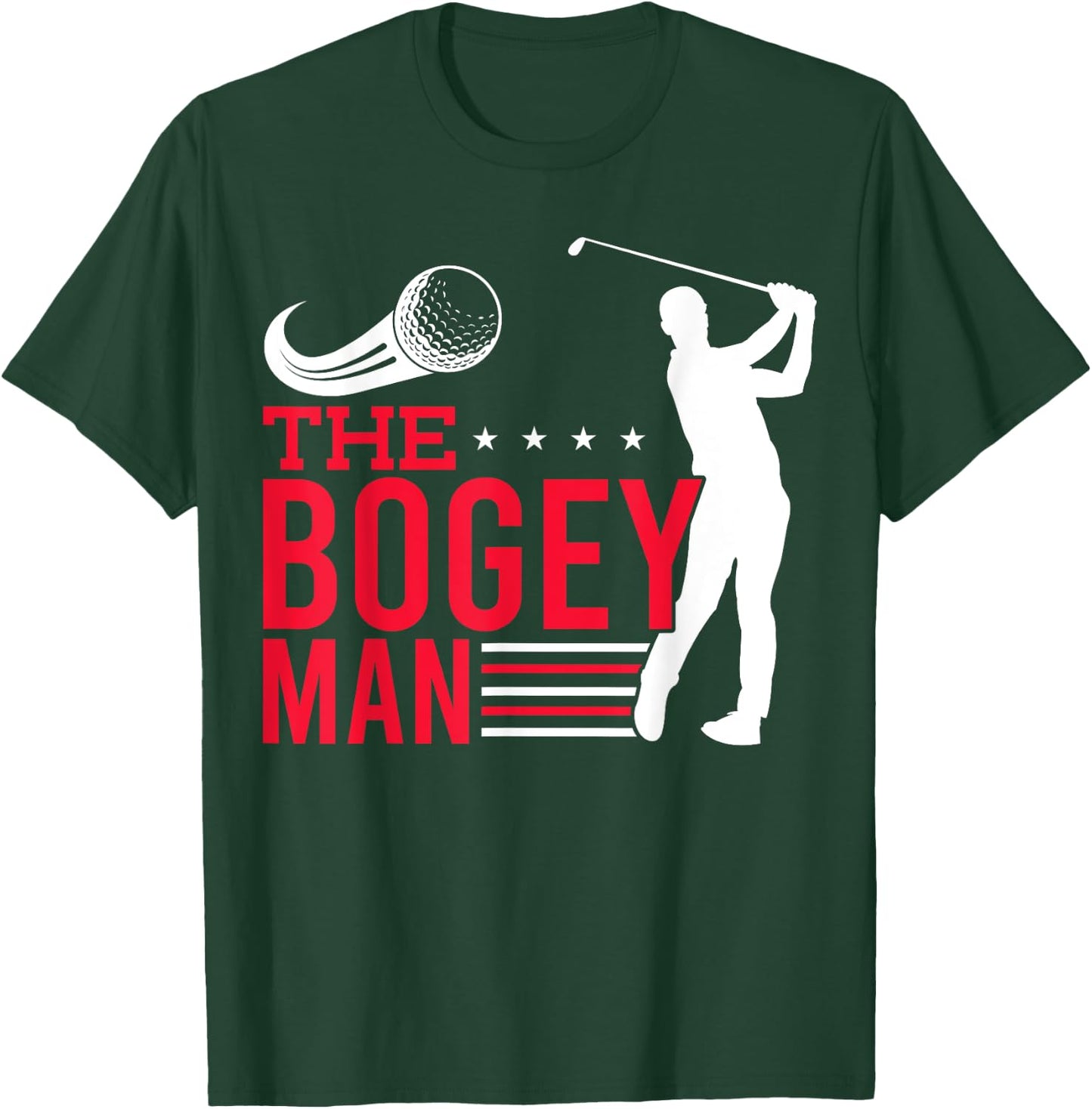Golfer The Bogey-Man Golf Player T-Shirt - T-Shirt | Forest