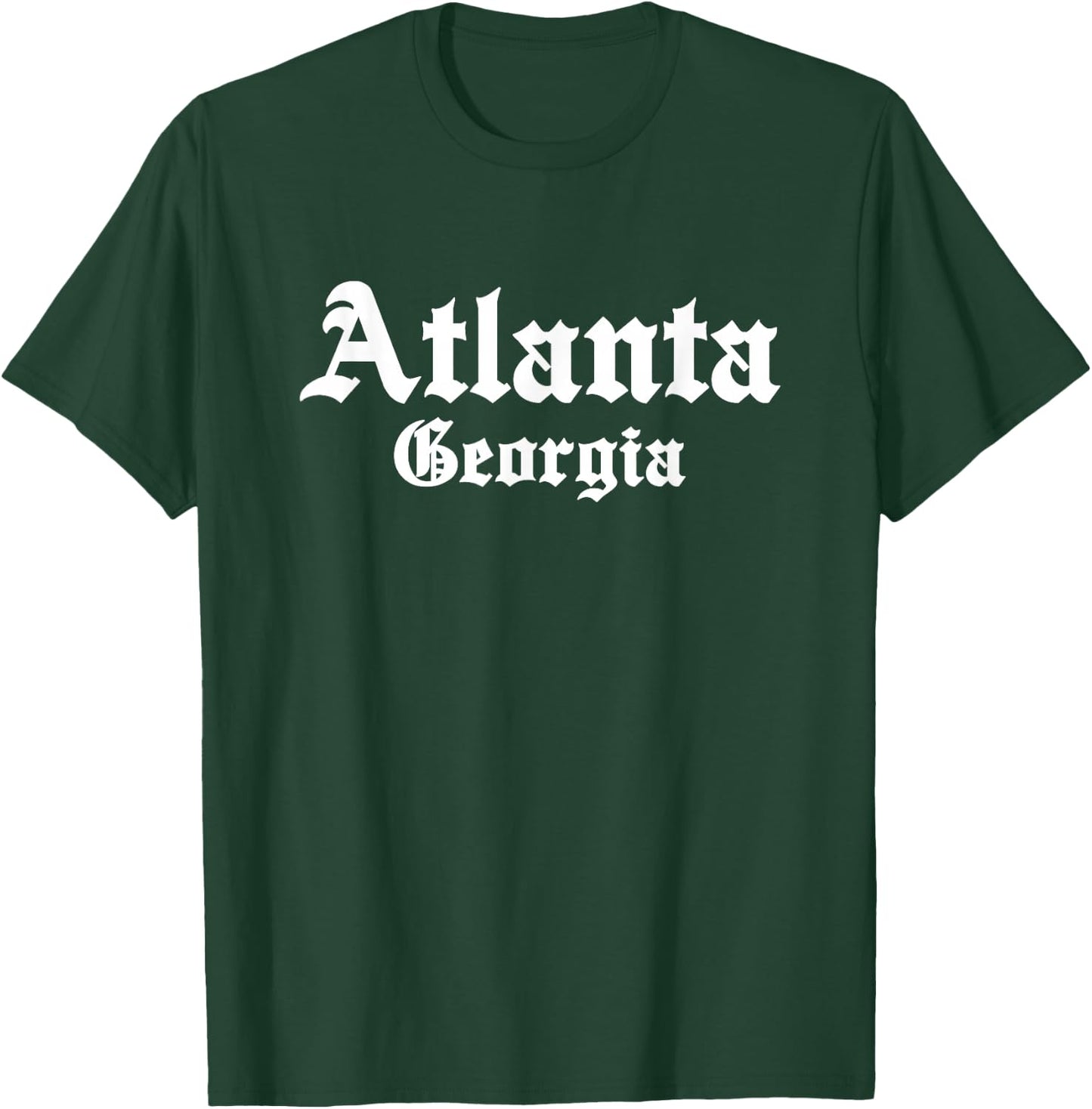 Atlanta - Georgia - Old School Design - Classic T-Shirt - T-Shirt | Forest