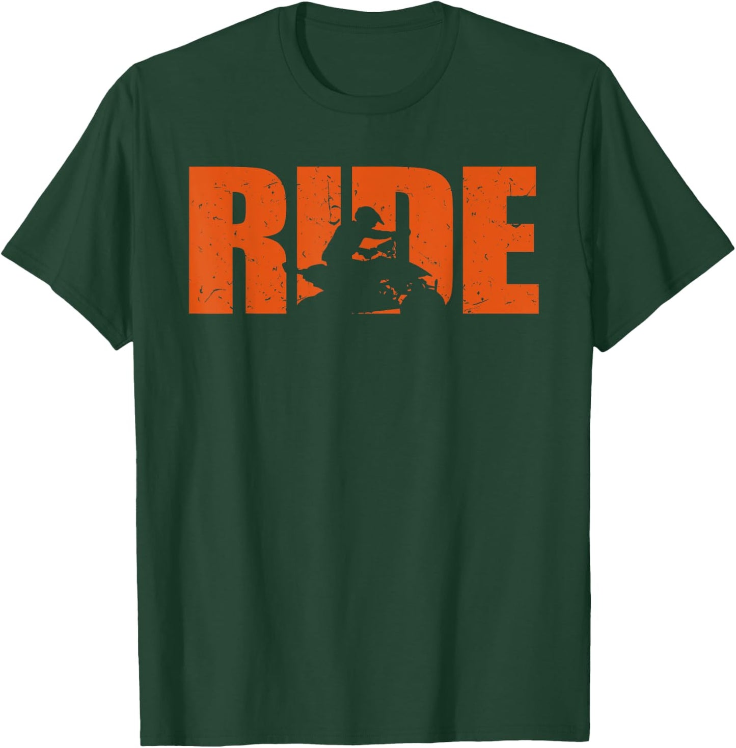 Quad Bike Funny Quad Biker RIDE Four Wheeler Quad ATV T-Shirt - T-Shirt | Forest