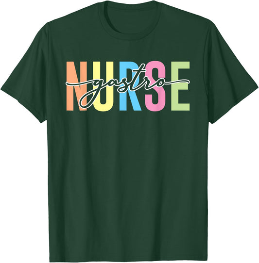 Gastro Nurse | Gastroenterology | Gastroenterologist T-Shirt - T-Shirt | Forest