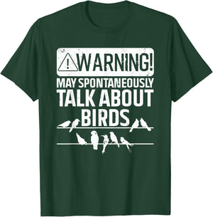 Funny Bird Women Birding Bird Watcher Watching Lover T-Shirt - T-Shirt | Forest