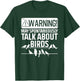 Funny Bird Women Birding Bird Watcher Watching Lover T-Shirt - T-Shirt | Forest