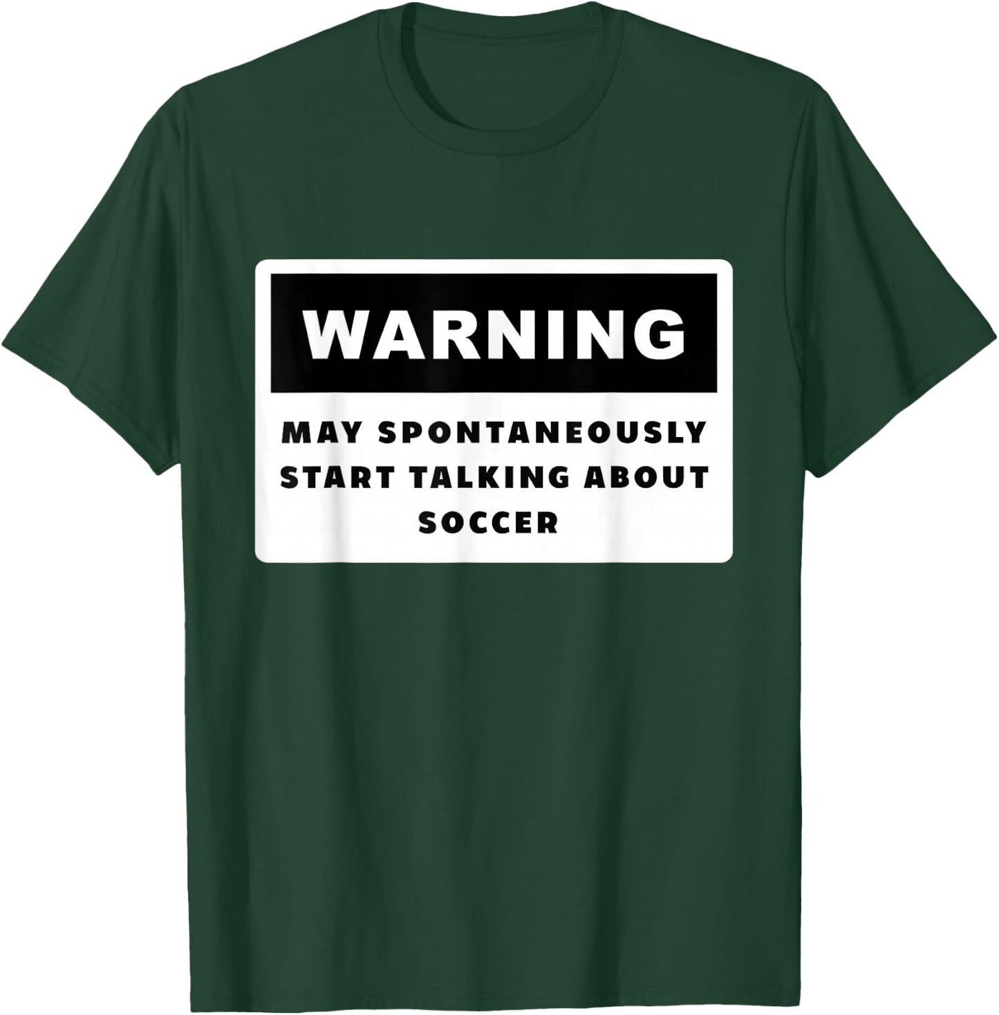 Soccer Apparel - Funny Soccer T-Shirt - T-Shirt | Forest