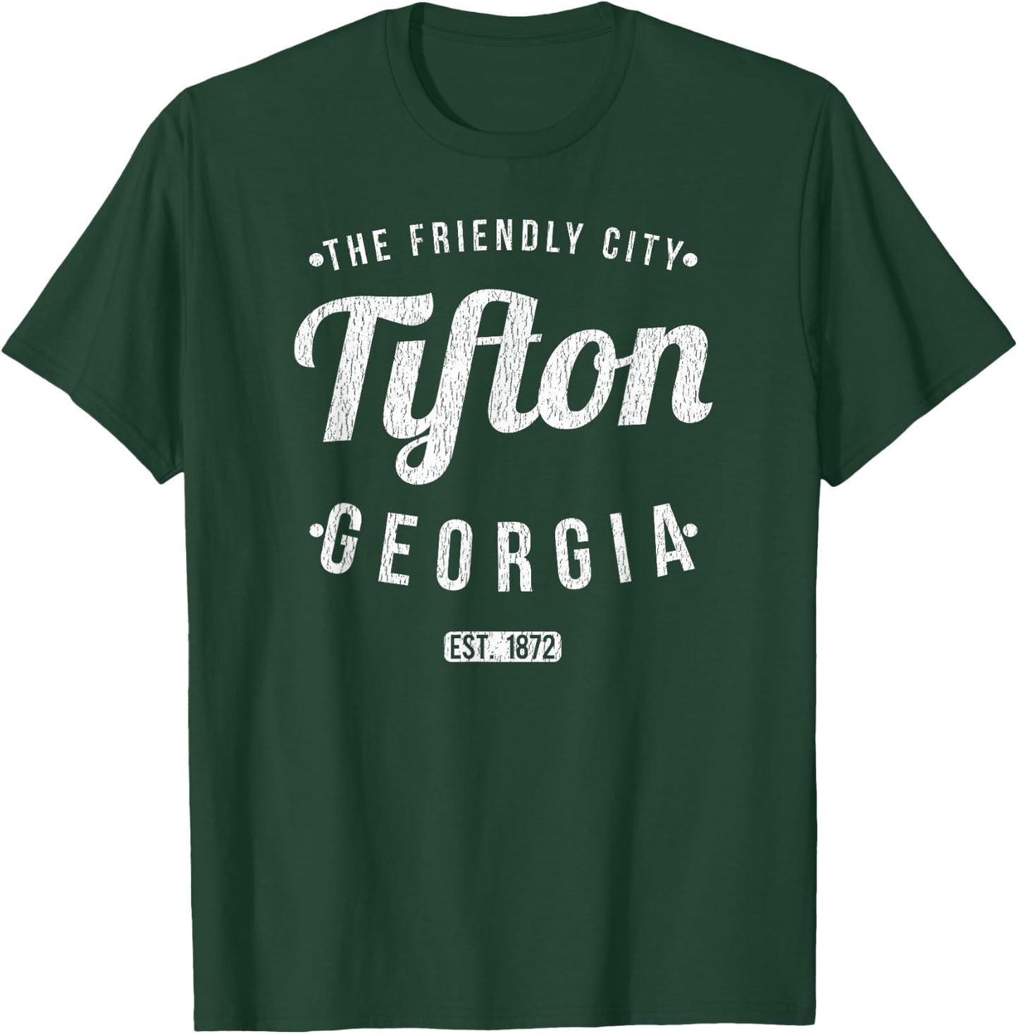 Tifton Georgia Retro Vintage Souvenir GA Tifton T-Shirt - T-Shirt | Forest