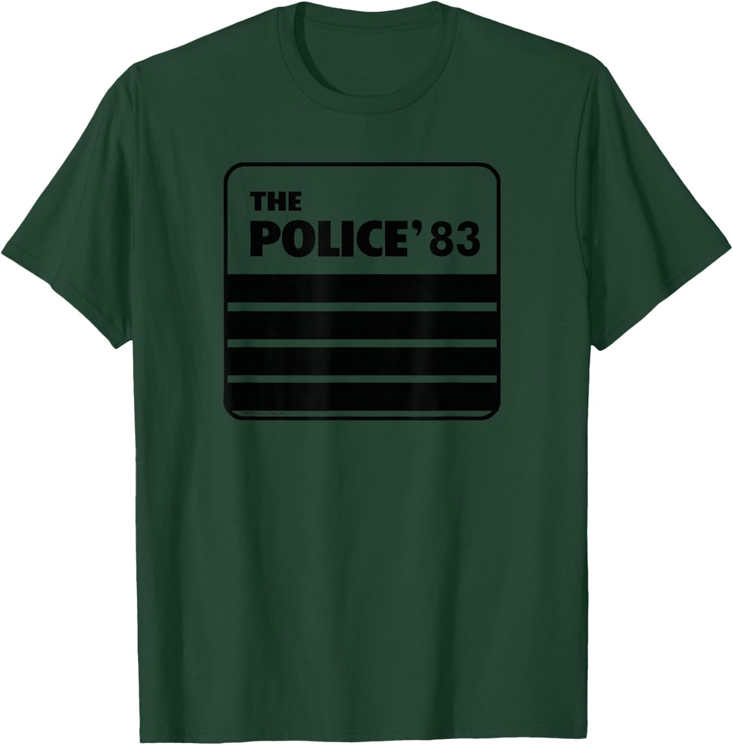 Official The Police Rock Music Band Boys 83 T-Shirt - T-Shirt | Forest